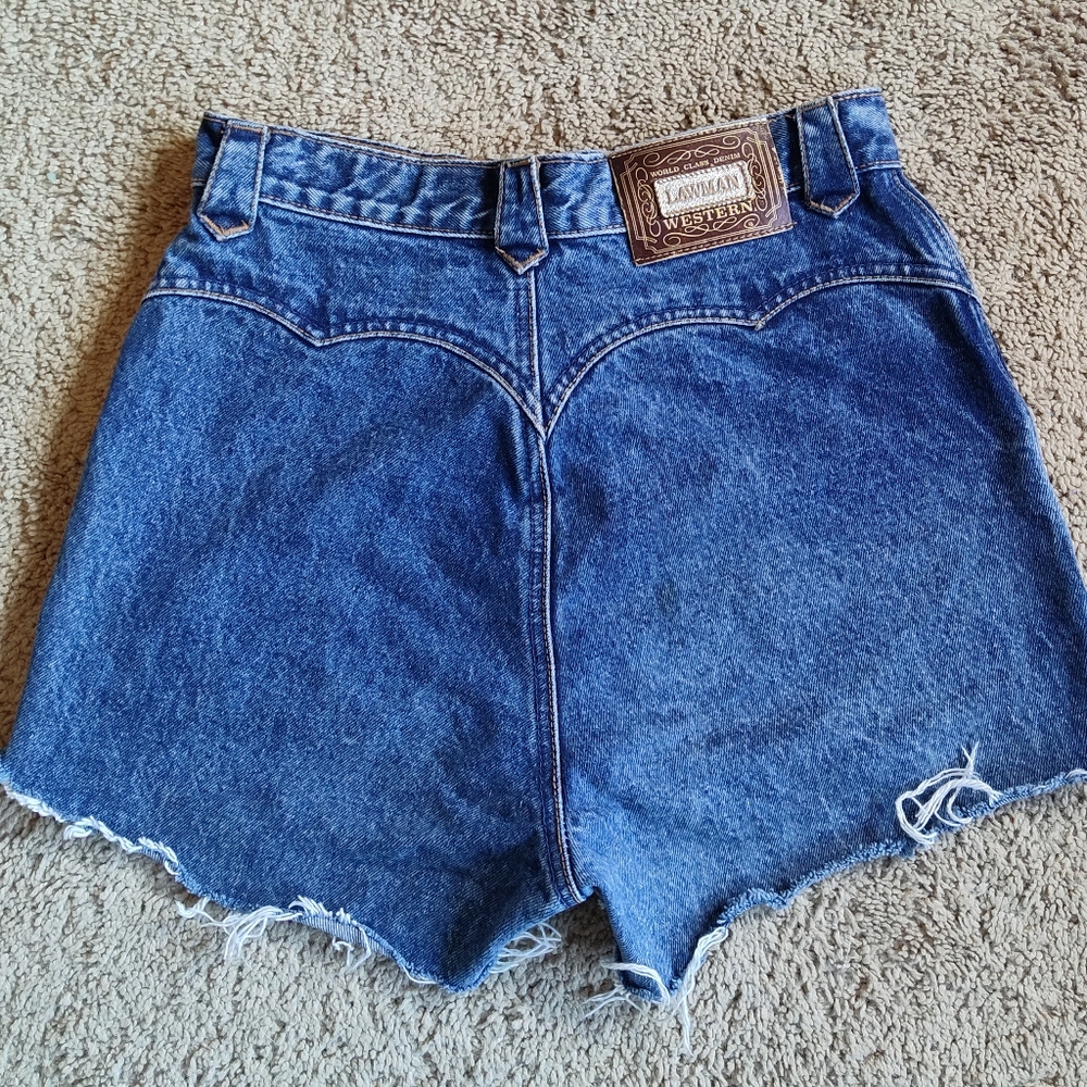 🤠SOLD🤠Vintage Lawmen Cutoffs